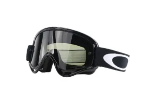 Masque OAKLEY XS O Frame MX Sand Jet Black écran Dark Grey + transparent