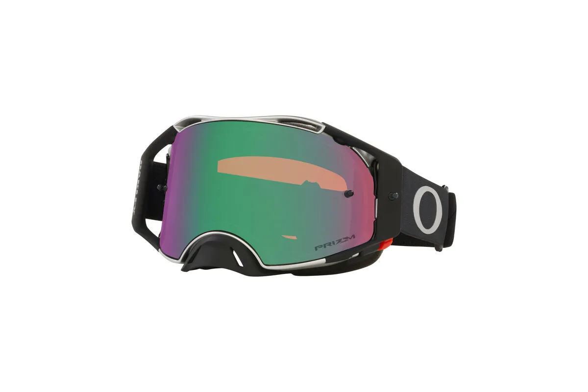 Masque OAKLEY Airbrake MX - Tuff Blocks Black Gunmetal écran Prizm MX Jade