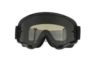 Masque OAKLEY O Frame MX Sand Jet Black écran Dark Grey + transparent