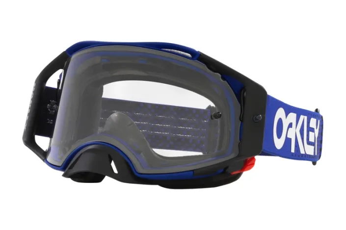 Masque OAKLEY Airbrake MX - Moto Blue B1B écran clair