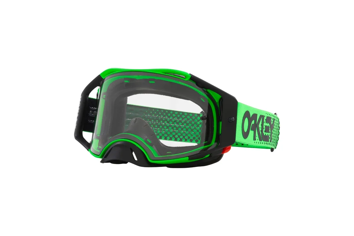 Masque OAKLEY Airbrake MX - Moto Green B1B écran clair