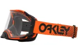 Masque OAKLEY Airbrake MX - Moto Orange B1B écran clair