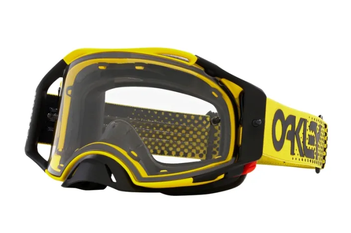 Masque OAKLEY Airbrake MX - Moto Yellow B1B écran clair