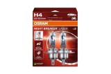 Ampoules OSRAM H4 Night Breaker Laser 12V 60/55W P43t-38 - par paire