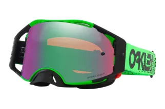 Masque OAKLEY Airbrake MX - Moto Green B1B écran Prizm MX Jade