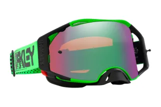 Masque OAKLEY Airbrake MX - Moto Green B1B écran Prizm MX Jade