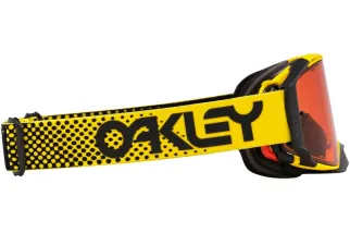 Masque OAKLEY Airbrake MX - Moto Yellow B1B écran Prizm MX Bronze