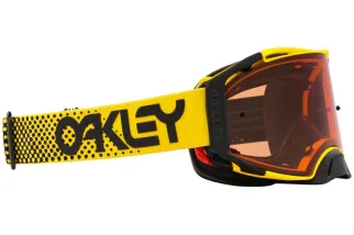 Masque OAKLEY Airbrake MX - Moto Yellow B1B écran Prizm MX Bronze