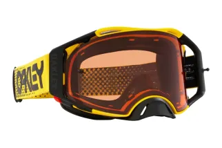 Masque OAKLEY Airbrake MX - Moto Yellow B1B écran Prizm MX Bronze