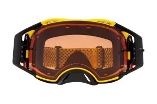 Masque OAKLEY Airbrake MX - Moto Yellow B1B écran Prizm MX Bronze