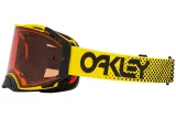 Masque OAKLEY Airbrake MX - Moto Yellow B1B écran Prizm MX Bronze