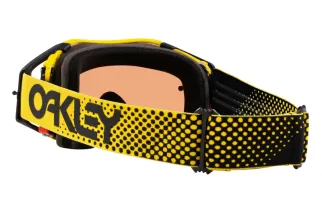 Masque OAKLEY Airbrake MX - Moto Yellow B1B écran Prizm MX Bronze