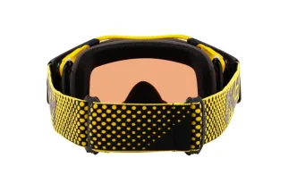 Masque OAKLEY Airbrake MX - Moto Yellow B1B écran Prizm MX Bronze