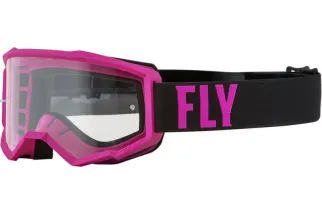 Masque FLY RACING Focus Rose/Noir