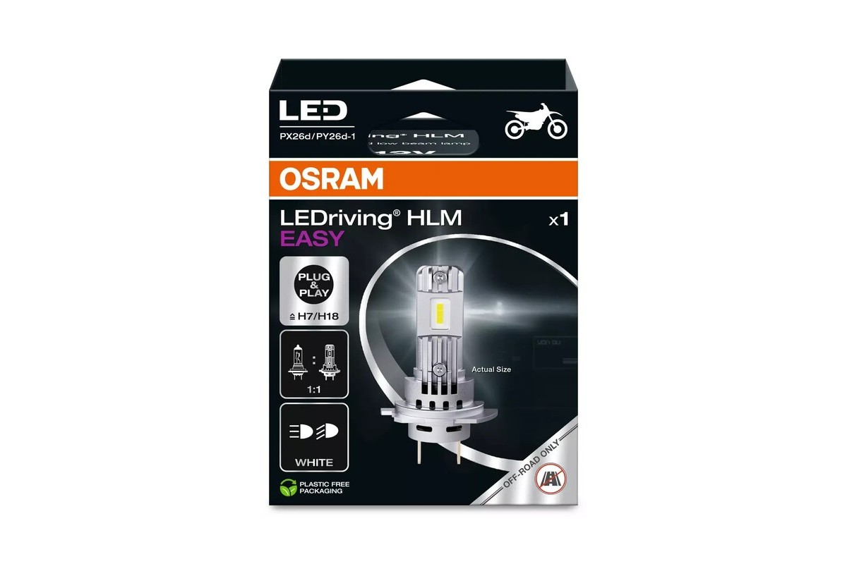 Ampoule OSRAM LEDriving HL Easy H7/H18