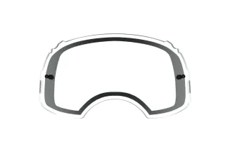 Écran double OAKLEY Airbrake Plutonite transparent