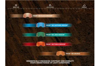 Écran OAKLEY Airbrake Prizm MX Bronze