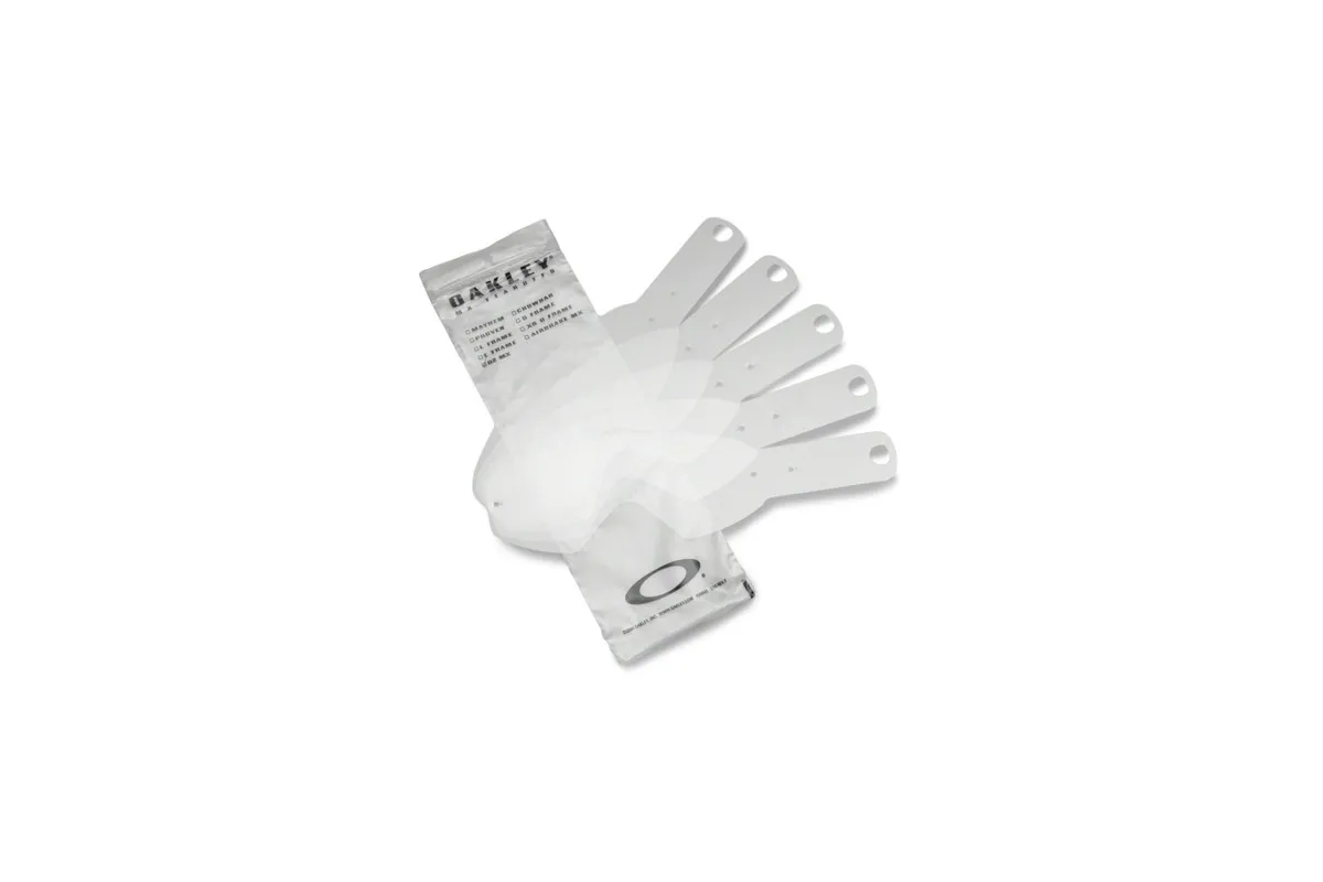 Pack 25 tear-offs OAKLEY O-FRAME 2.0 Pro MX, transparent