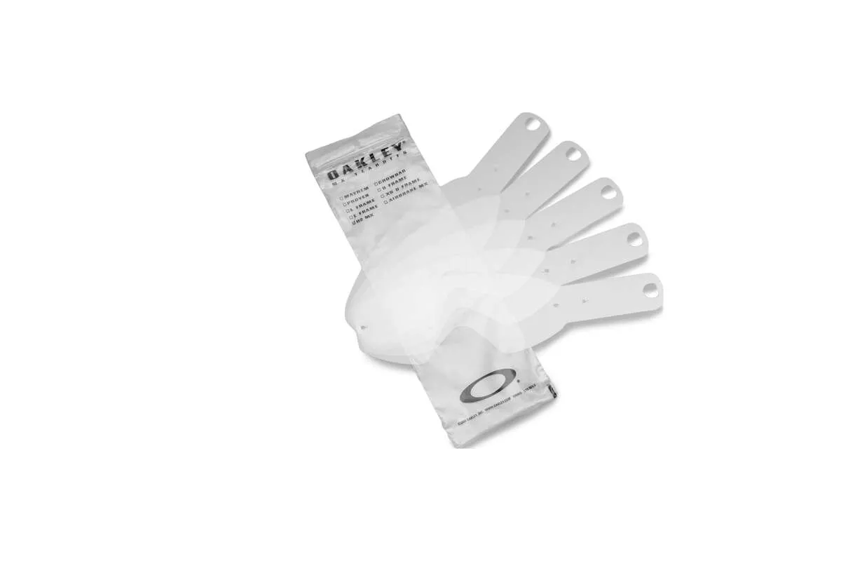 Pack 25 tear-offs OAKLEY O-Frame 2.0 Pro MX XS transparent