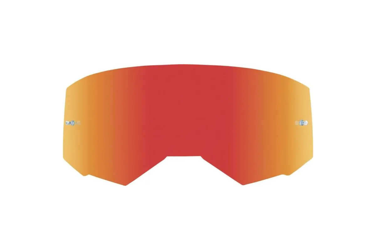 Écran FLY RACING masque enfant avec fixation pour tear-off - rouge