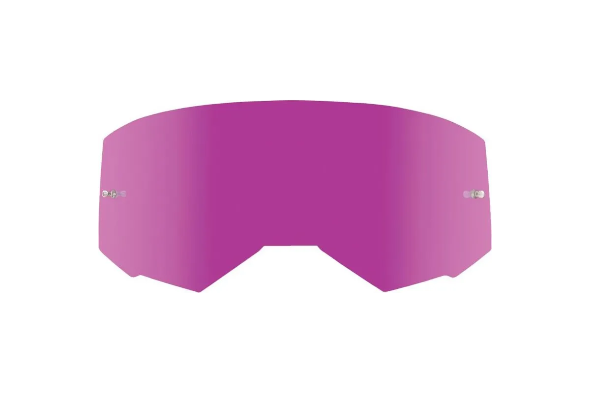 Écran FLY RACING avec fixation pour tear-off - rose