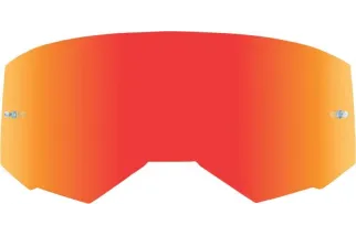 Écran FLY RACING avec fixation pour tear-off - rouge