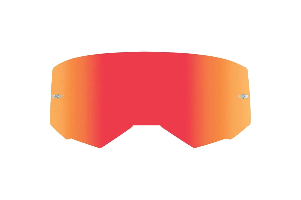 Écran FLY RACING masque enfant avec fixation pour tear-off - rouge