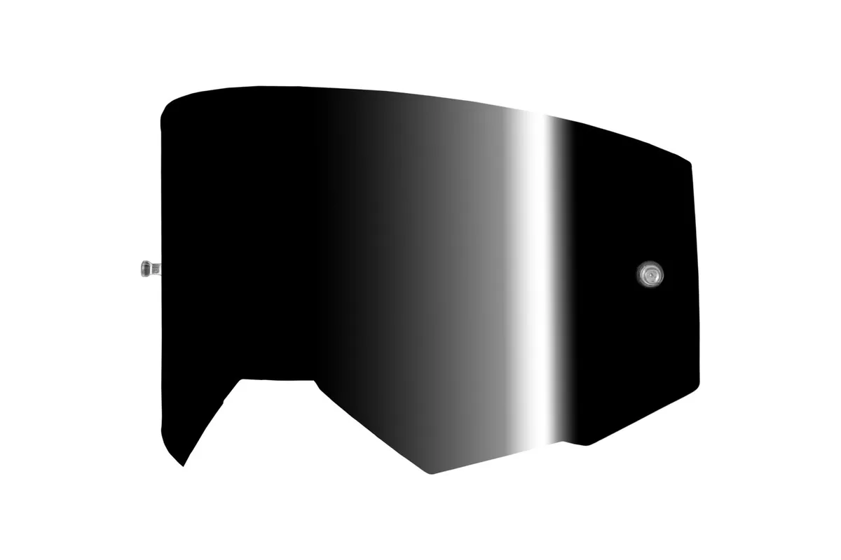 Écran FLY RACING avec fixation pour tear-off - écran noir fumé