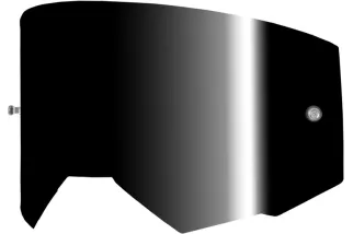 Écran FLY RACING avec fixation pour tear-off - écran noir fumé