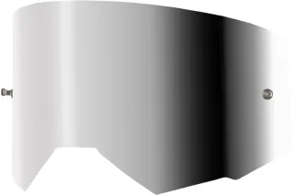 Écran FLY RACING avec fixation pour tear-off - écran argent fumé