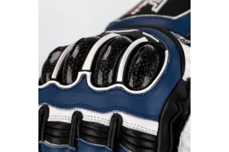 Gants RST TracTech Evo 4 cuir - bleu/blanc/noir