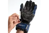 Gants RST TracTech Evo 4 cuir - bleu/blanc/noir