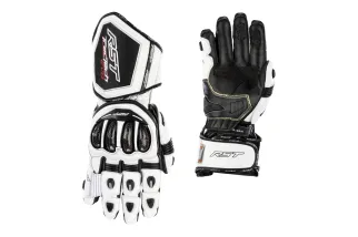 Gants RST TracTech Evo 4 cuir - blanc/noir