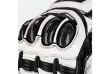 Gants RST TracTech Evo 4 cuir - blanc/noir