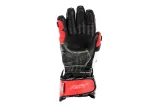 Gants RST TracTech Evo 4 cuir - rouge/blanc/noir