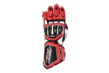 Gants RST TracTech Evo 4 cuir - rouge/blanc/noir