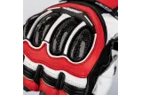 Gants RST TracTech Evo 4 cuir - rouge/blanc/noir