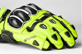 Gants RST TracTech Evo 4 - jaune fluo/noir