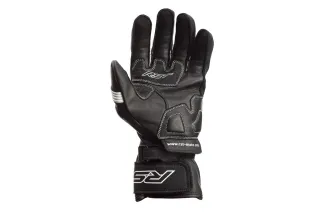Gants RST Pilot CE cuir - noir/blanc