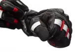 Gants RST Pilot CE cuir - noir/rouge/blanc