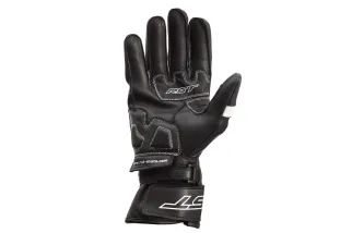 Gants RST Pilot CE cuir - noir/blanc