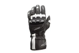 Gants RST Pilot CE cuir - noir/blanc
