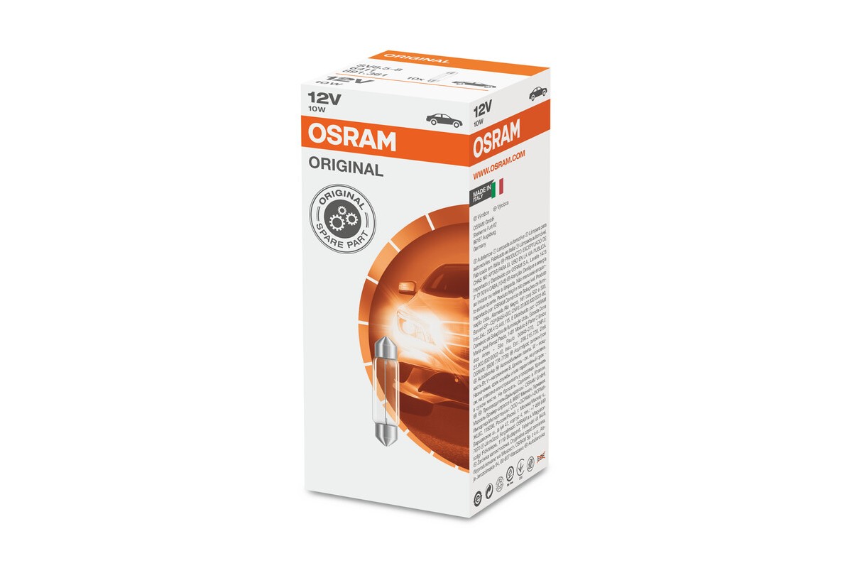 Ampoule OSRAM Original Line 12V 10W - x10