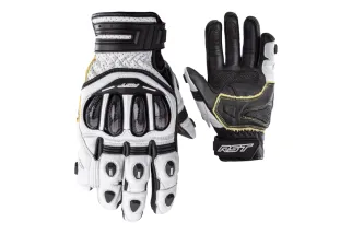 Gants RST TracTech Evo 4 Short - blanc/noir
