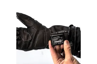 Gants chauffants RST Paragon 6 Heated Waterproof cuir/textile - noir