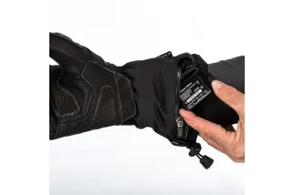 Gants chauffants RST Paragon 6 Heated Waterproof cuir/textile - noir