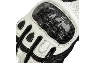 Gants RST Ladies Stunt 3 CE femme cuir/textile - blanc