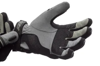 Gants RST Adventure-X CE cuir - gris