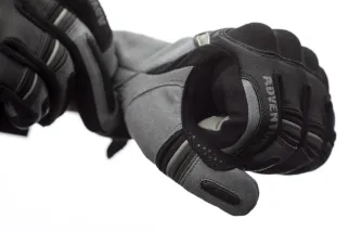 Gants RST Adventure-X CE cuir - gris