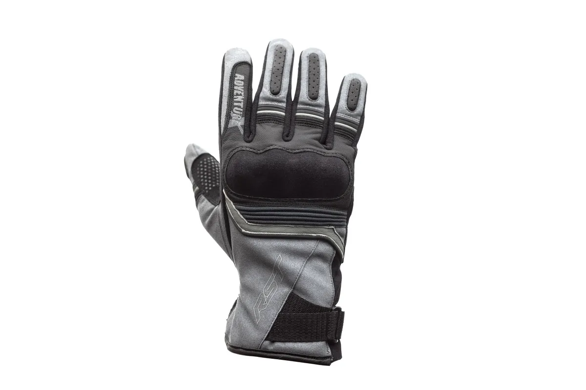 Gants RST Adventure-X CE cuir - gris